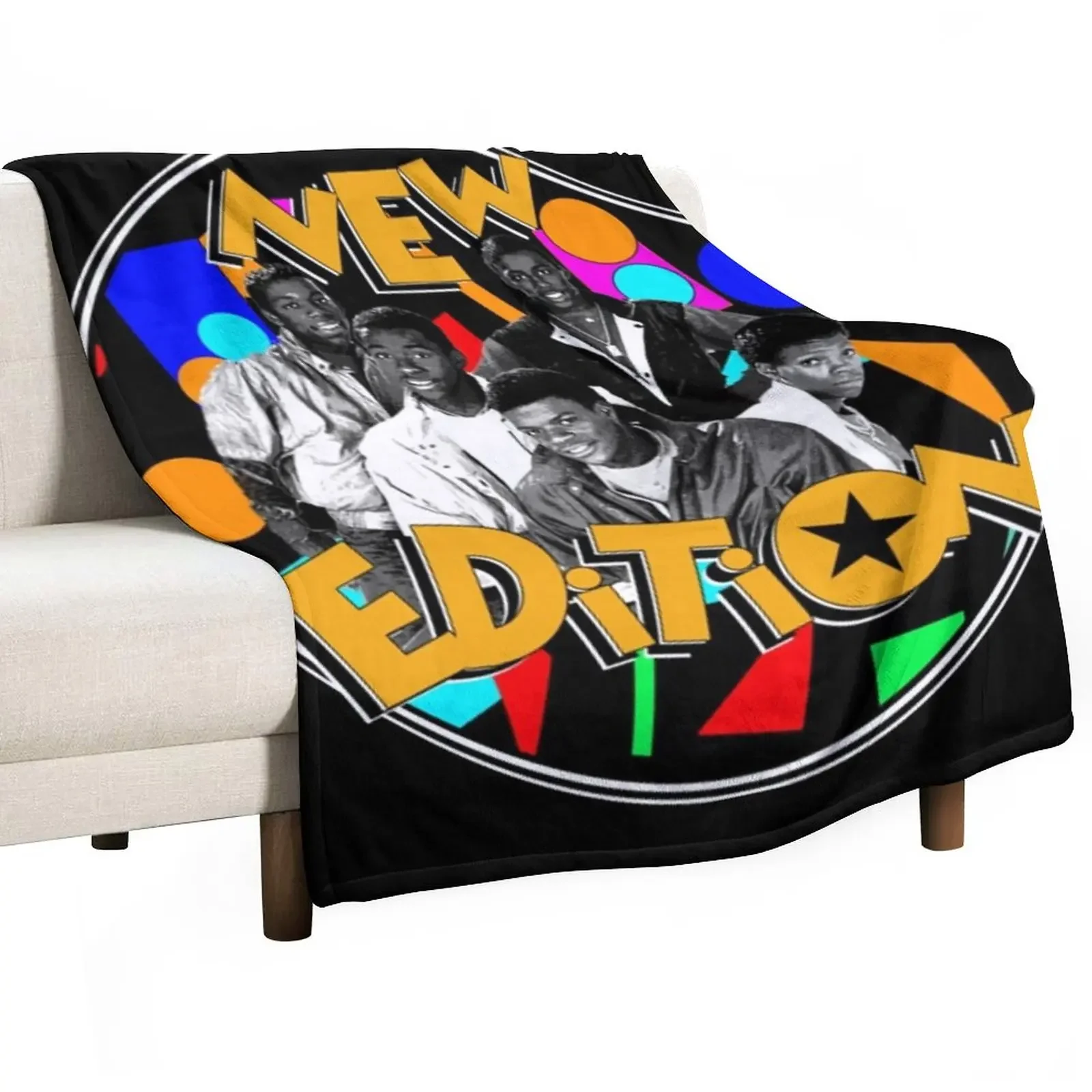 

new edition shirt Throw Blanket Sofas Single Blankets