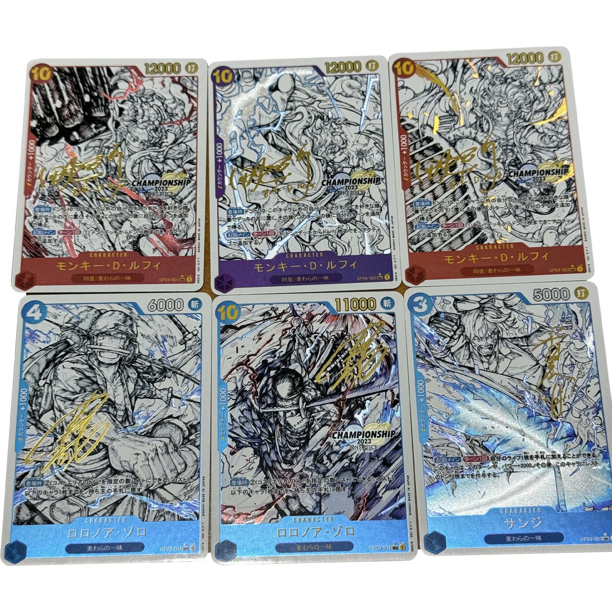 

6 шт./компл. опгч One Piece nikou Luffy Zoro Sanji Shanks Kaidou грубая флеш-карта Классическая игра Аниме коллекционная карточка Подарочная игрушка