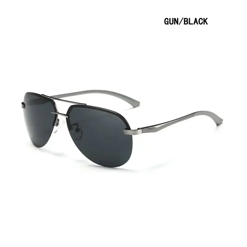AORON Vintage Polarized Night Vision Sunglasses with Mirror Coating