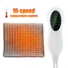 50x100cm Electric Heating Blanket Abdomen Menstrual Uterus Warming Belt Heating Pad Winter Thermal Blankets For Sofa Bed 2