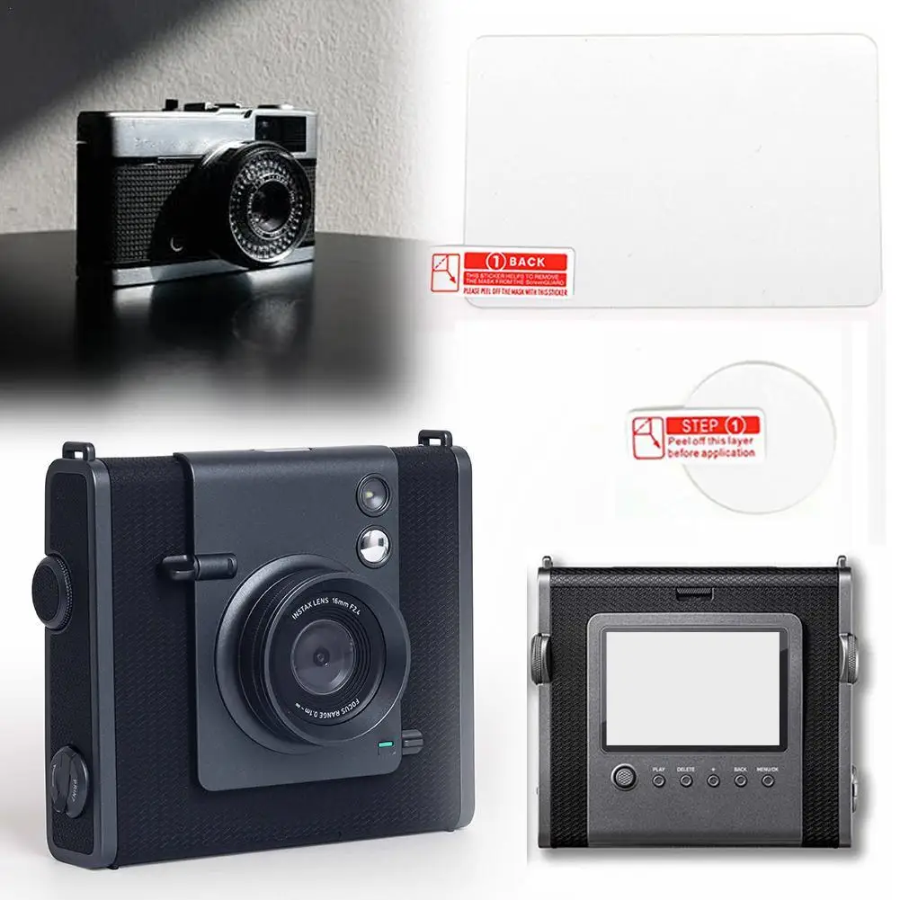 Screen Lens Tempered Film Explosion-proof And Scratch Resistant Protective Film For Polaroid WIDE EVO Camera