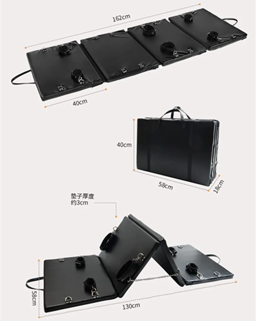 Sex Position Bondage Board Pad Accessories BDSM Restraints Furniture Adult Toys for Man Women Couple SM Training Erotic Games