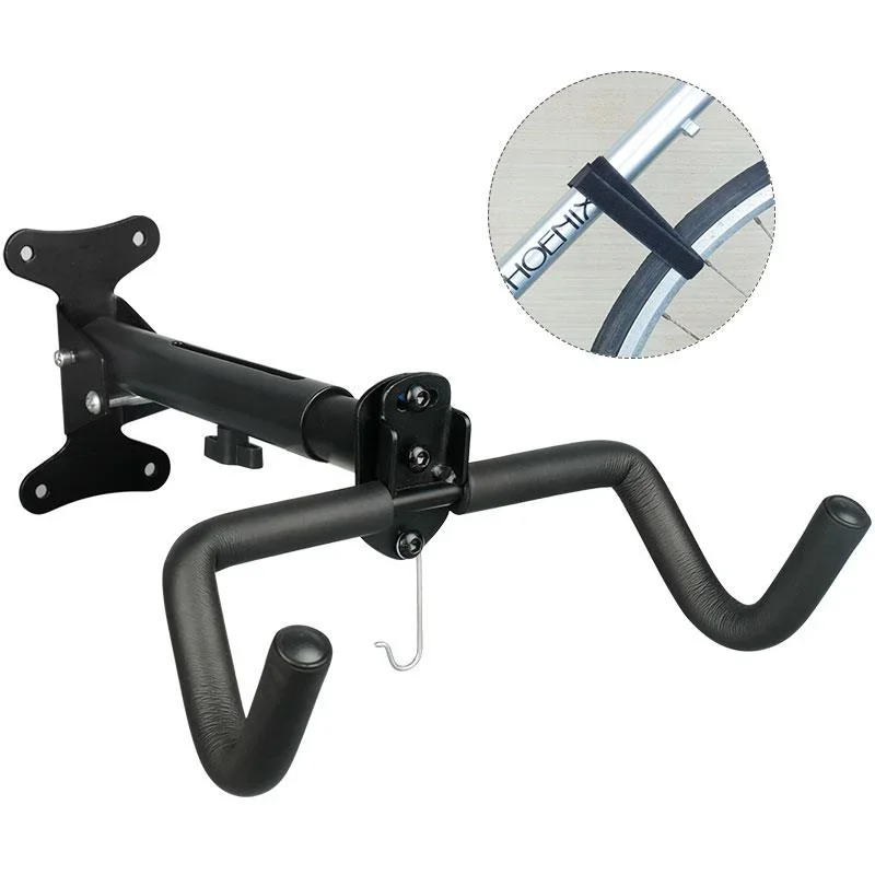 Support mural pliable et réglable pour vélo de route et VTT, accessoires de cyclisme, gain de place, T1