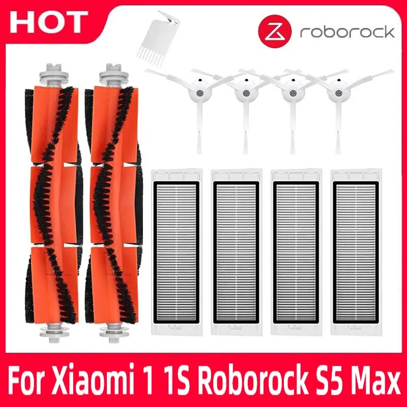 Roborock Ricambi Originali Spazzola Principale Per Xiaomi Roborock S50, S55 Rullo Aspirapolvere Robot S5 S5 Max S50 S51 Roborock Ricambi Originali Spazzola Principale Per Xiaomi Roborock S50, S55 Rullo Aspirapolvere Robot S5 S5 Max S50 S51