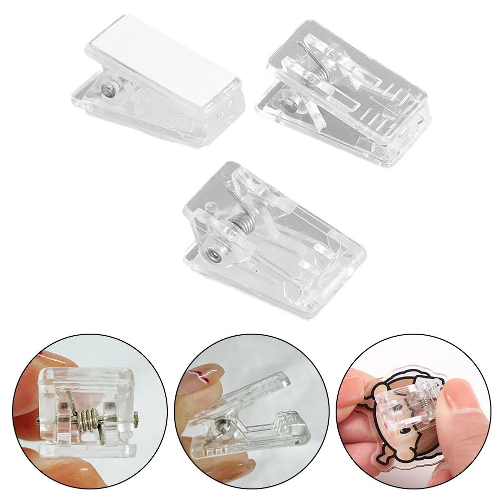 Рисунок 6 - Удобные пластиковые прозрачные зажимы для фото