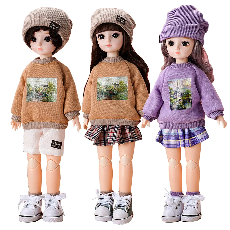 Princesa Boneca com Substituição Roupas e Saia para Meninas, 1/6 Acessórios BJD, Presente Toy Kids, 30cm, Novo Princesa Boneca com Substituição Roupas e Saia para Meninas, 1/6 Acessórios BJD, Presente Toy Kids, 30cm, Novo