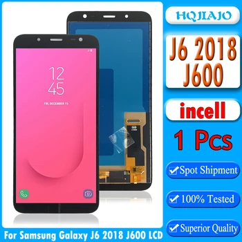 TFT Schermo incell Per Samsung Galaxy J6 2018 J600 J600F/DS J600G/DS Touch Screen Digitizer Display LCD regolare Per J6 2018 J600
