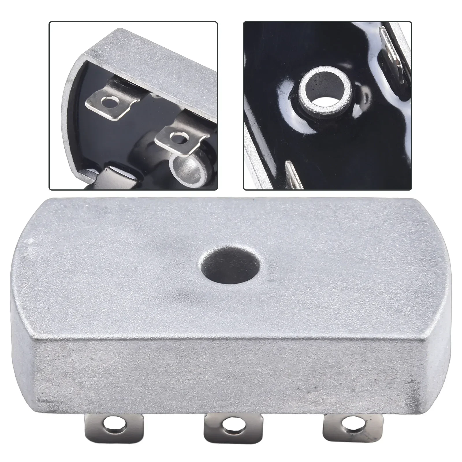 1pc 50A 1000V Diode Bridge Rectifier For Three Phase Diode PMA Wind Turbine Generator Electrically-isolated Metal Bridge