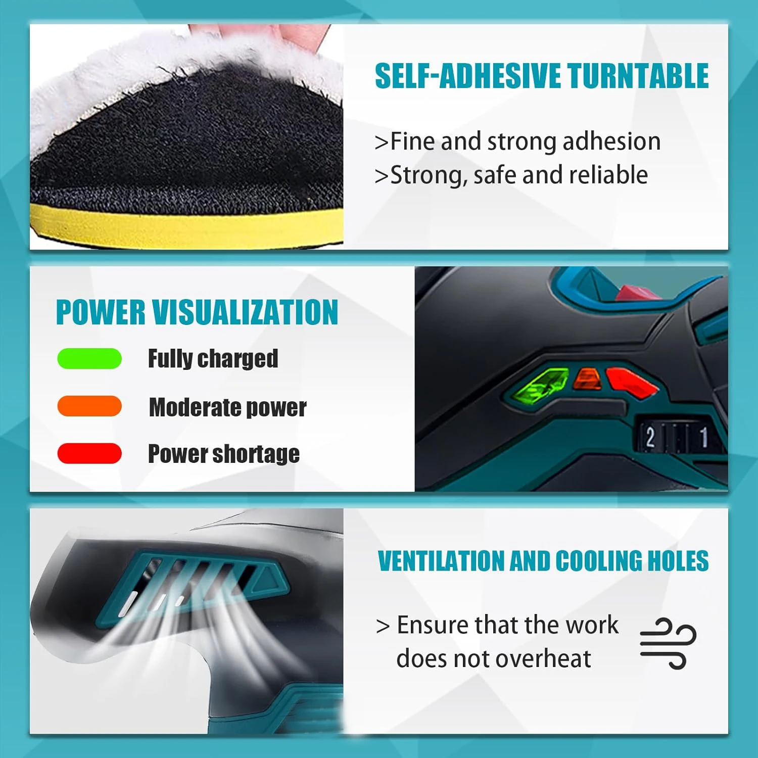 Cordless Car Polisher Rechargeable Electric Polishing Machine Automobiler Polishing Sealing Glaze Machine For Makita 18V Battery