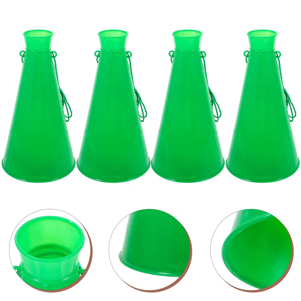 

4 Pcs Toddler Toys Cheering Horn Party Trumpet Fan Football Portable Game Noise Makers