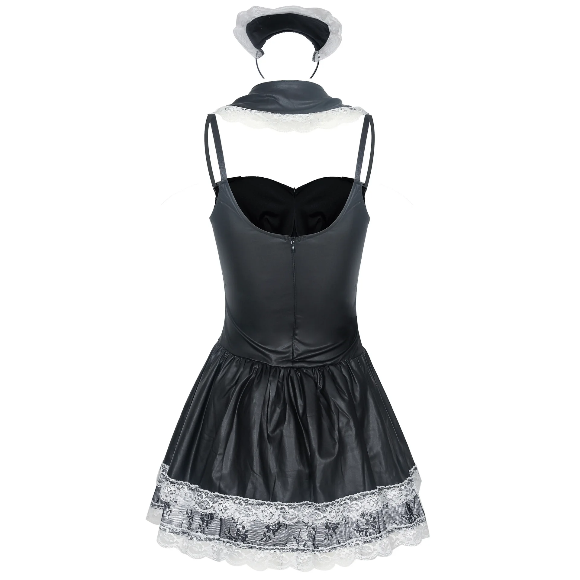 Maid Cosplay Costume styled for Halloween parties and themed events