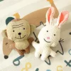 Plush Pet Dog Squeak Toys for Small Dogs Cute Pig Elephant Molar Training Decompress Interactive Dog Sound Toy Bite Resistant 3