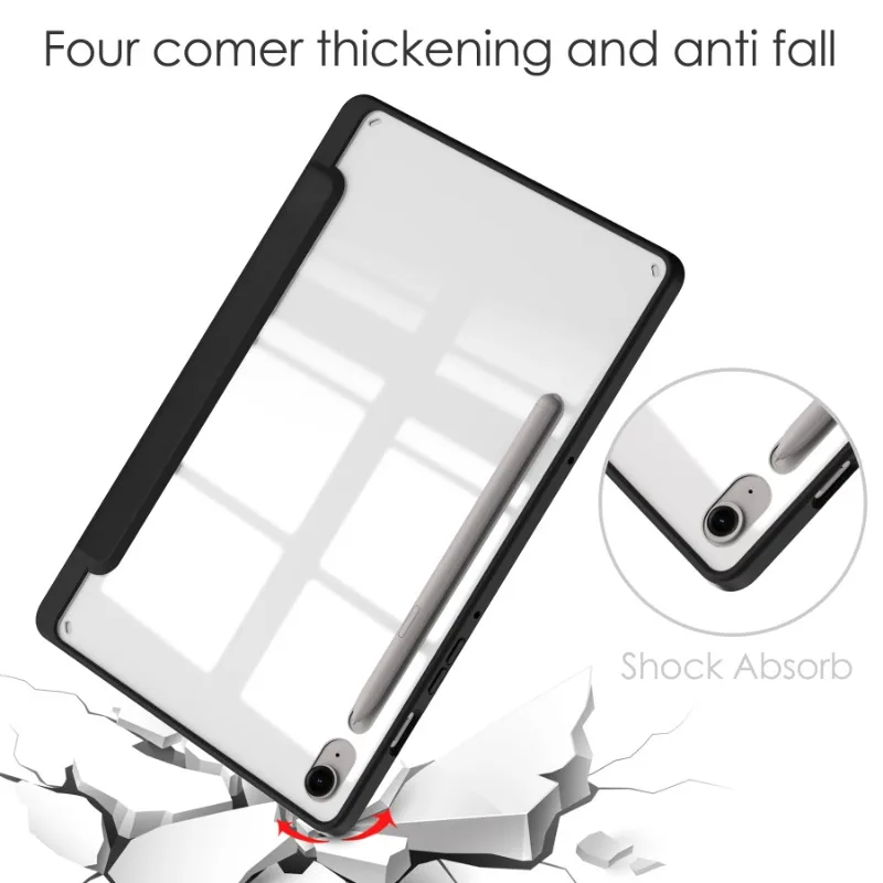 Multi-Functional Tablet Case with Pencil Holder and Versatile Stand
