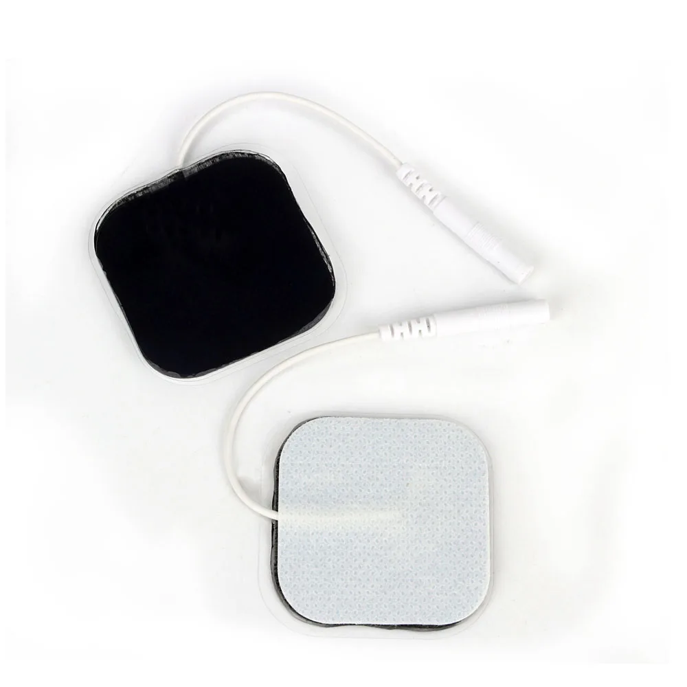 4x4cm Electrode Pads Gel For Tens Acupuncture Physiotherapy Massager Patches Slimming Pulse EMS Muscle Stimulator Sticker