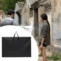 Art Portfolio Case Multiuse Lightweight Waterproof Large Size 37.80'' x 27.36'' for Drawing Sketching Artist Posters Artwork 3
