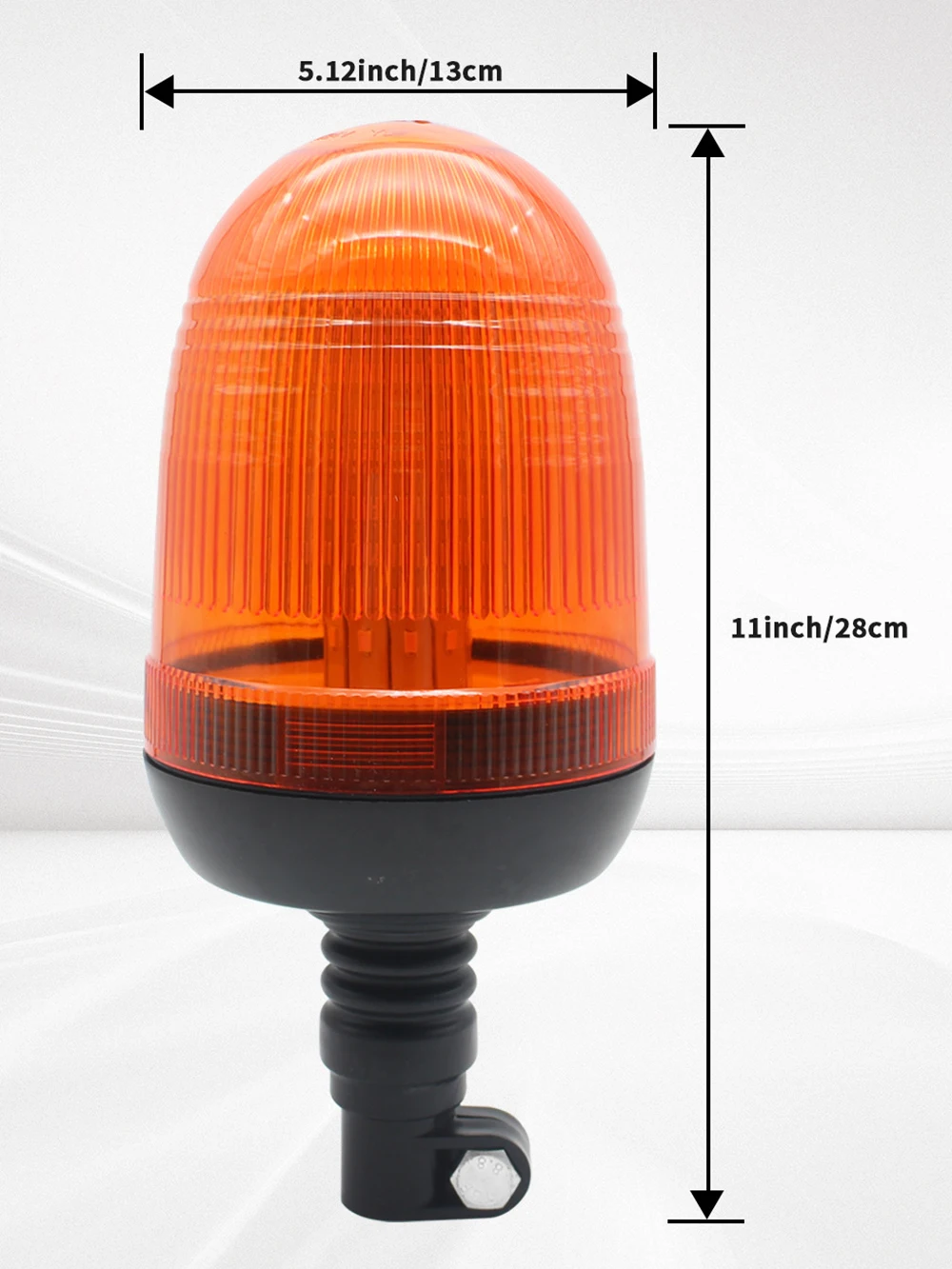 80 LED Rotating Warning Light for John Deere Tractor Truck Flashing Amber Flexible Emergency Strobe Lamp Beacon Forestry Agco