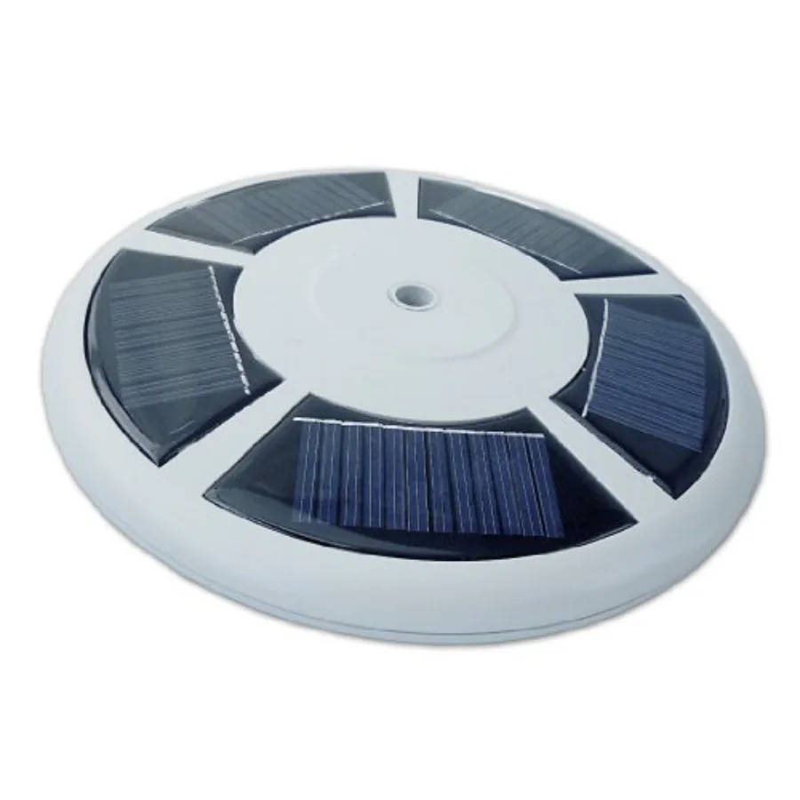 Solar Powered Outdoor Flagpole with LED Light 9 Inch Model 2472