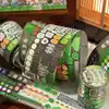 Retro Cute Y2K Glitter Die-cut Decoration Adhesive Tape Planner Handbook DIY Scrapbooking Journal Collage Material Stickers 5