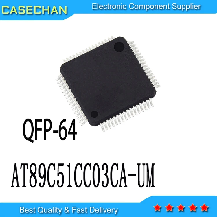 

1 шт., новый и оригинальный AT89C51CC03CA QFP64 AT89C51CC03C стандартная фотография, новая Оригинальная фотография