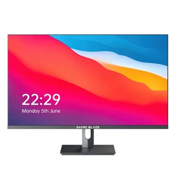 24 인치 PC 모니터, IPS LCD 디스플레이, HD 75Hz 데스크탑 게이밍 컴퓨터 화면, 평면 패널 HDMI 호환 DP