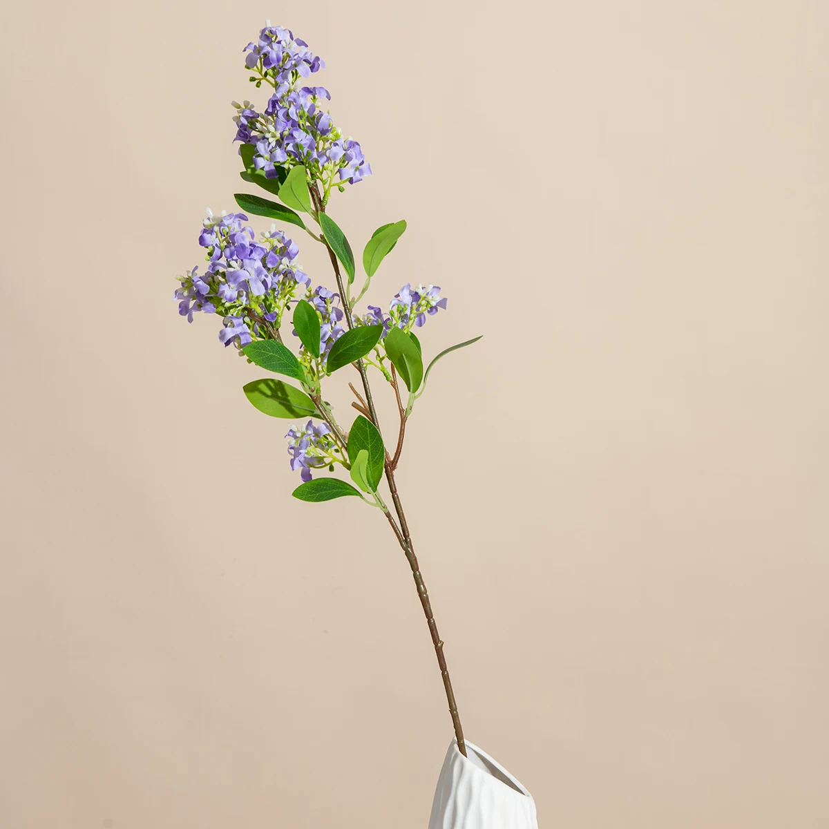 Elegant Silk Lilac Flowers Bridal Bouquet for Weddings and Home Décor