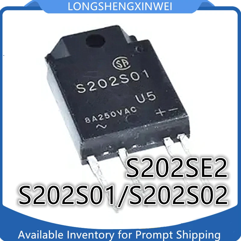 

Твердотельное реле S202SE2 ZIP-4 Direct 8A 260V, 1 шт.