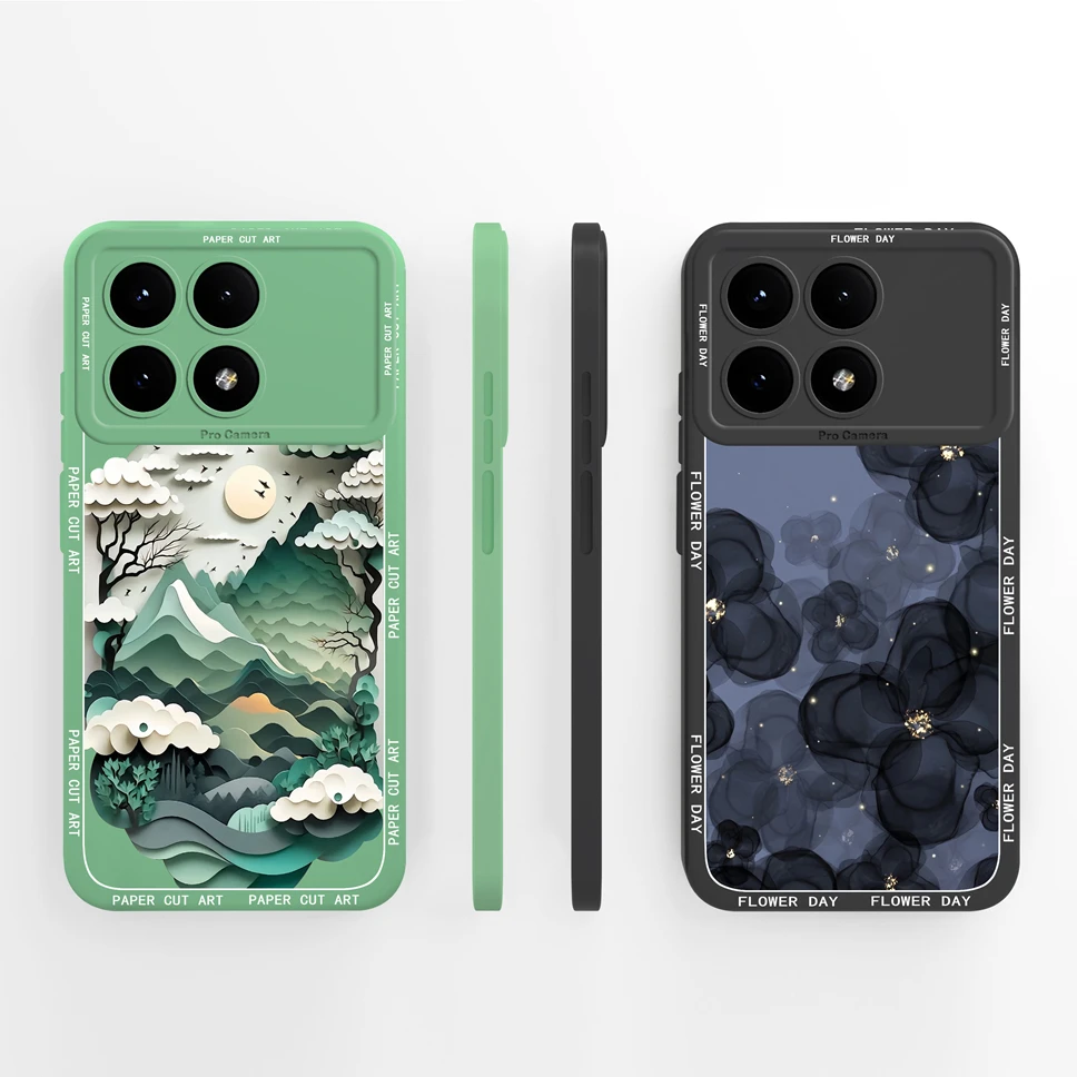 Pretty Pattern Painted Anti-Drop Protective Back Cover Case