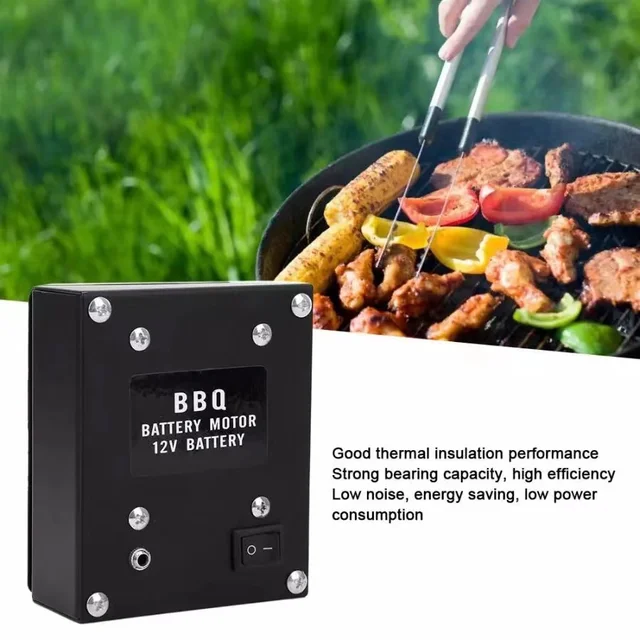 12 V Dc 3Rpm Bbq Grill Forgó Motor Elektromos Barbecue Rotisserie Gear Box Rotary Diy Grillező Tartozékok És Alkatrészek - Image 6