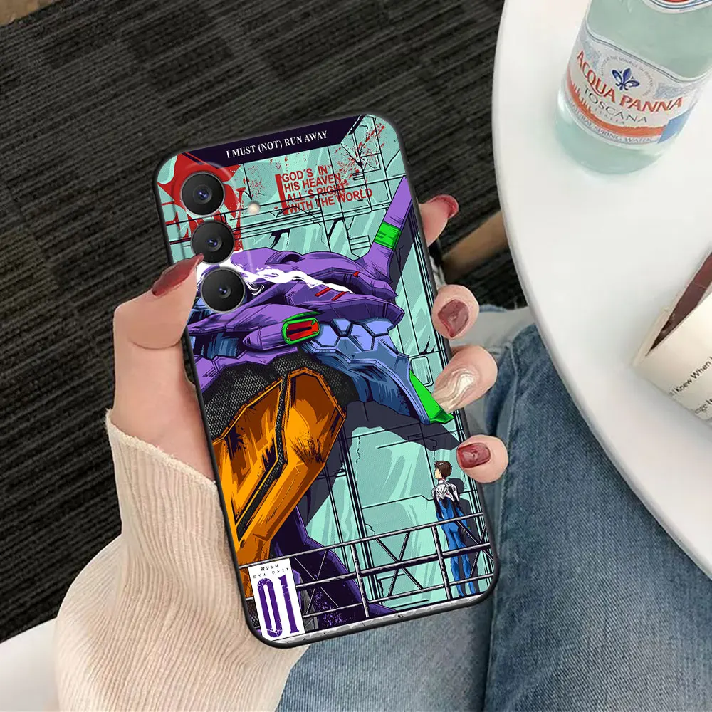 Neon Genesis Evangelion Inspired Smartphone Protective Case Cover