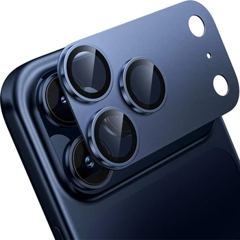 Protezione per obiettivo fotocamera in vetro metallico per IPhone 17 Air 16 15 14 13 Pro Max Plus 16Pro 17Pro 17Air i17 Accessori copriobiettivo per iPhone