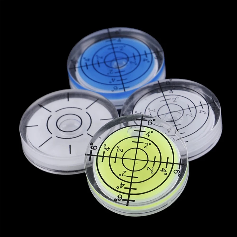 Bubble Level 32mm Spirit-Bubble Level Surface Degree Marking Level Round Measuring Meter Acrylic For Construction Manual Tools Parts