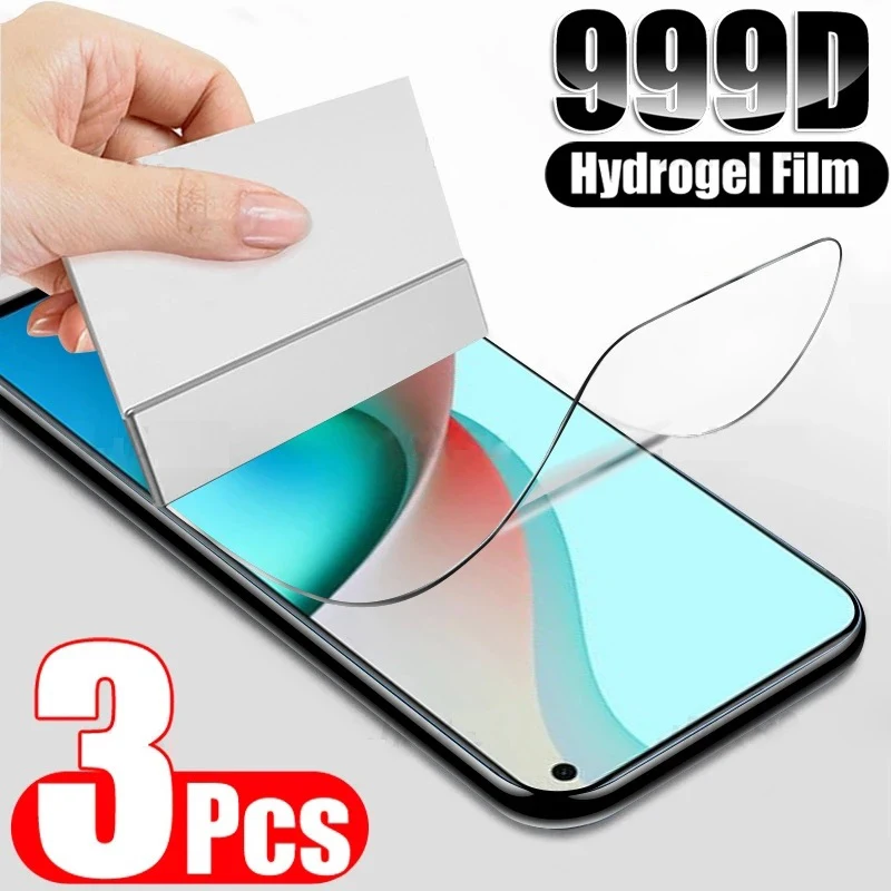 

3PCS For Oukitel C32 C31 C18 C17 C21 Pro Hydrogel Film Screen Protector High Definition Protective Film Not glass