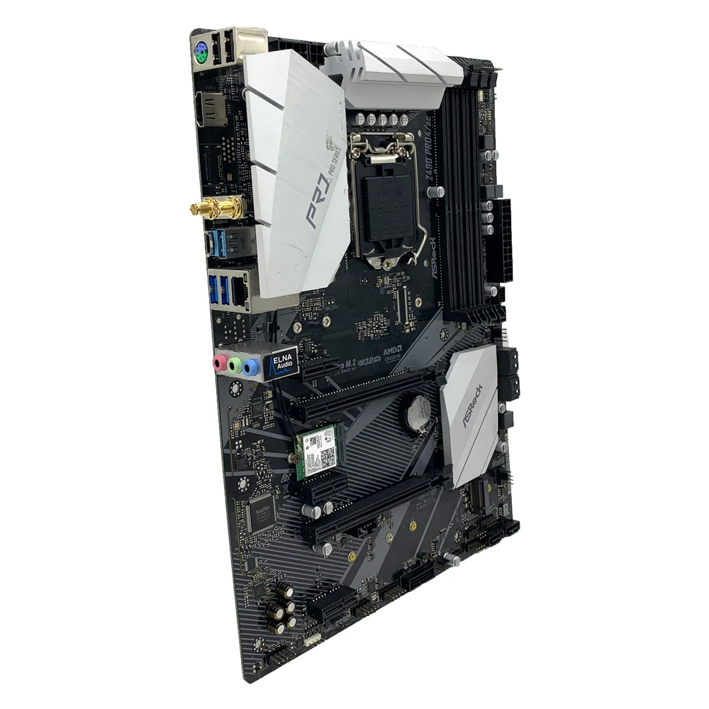ASROCK Z490 PRO4/AC Z490 LGA 1200 Motherboard For i5-10400/F i7