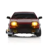 LDRC 1/18 LD1801 RC Drift Car RWD AE86 Racing Vehicles Flip Light Gyroscope Ready to go Toy Gifts for Children 2