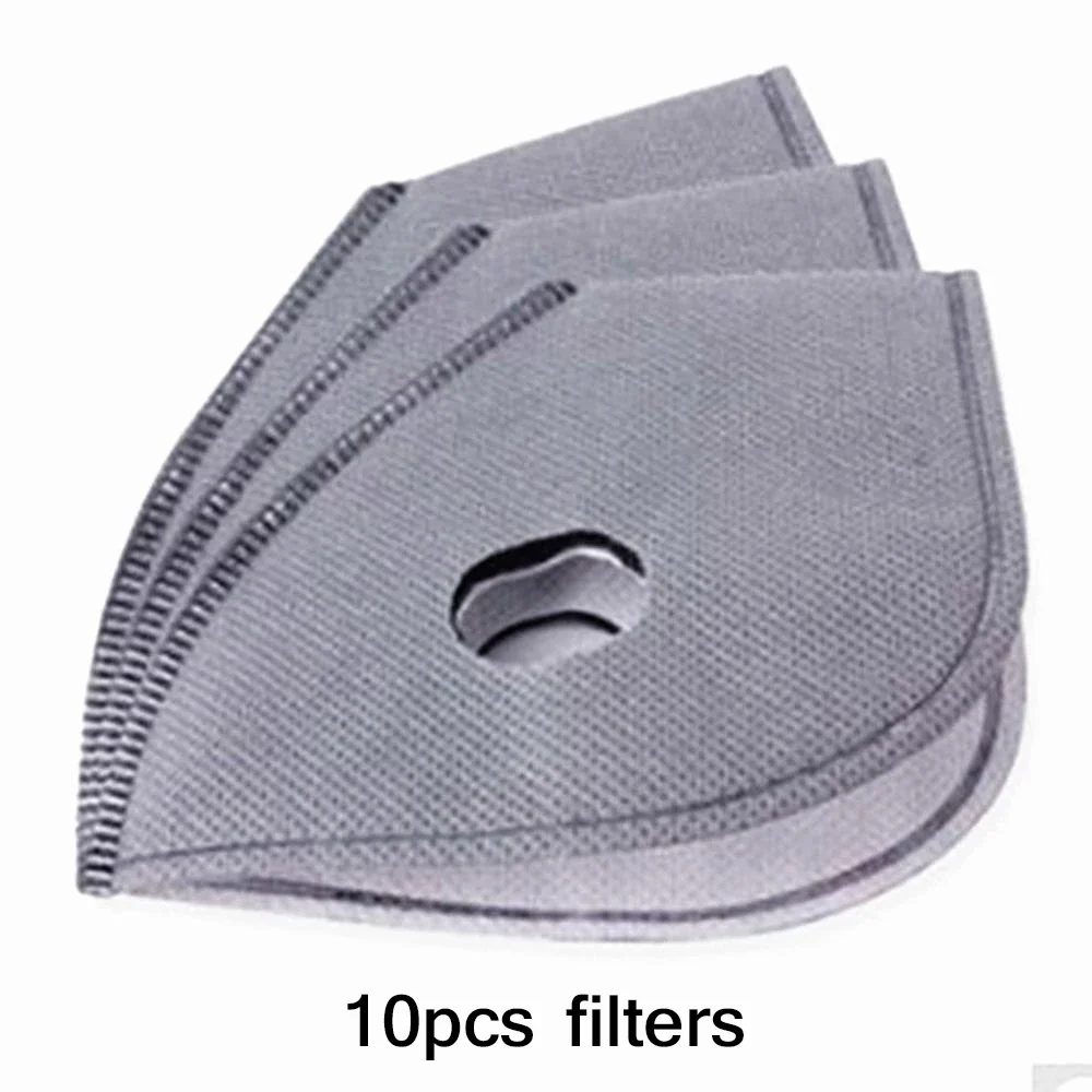 Breathable Reusable Unisex Face Mask with Valve - Washable Dustproof Protection