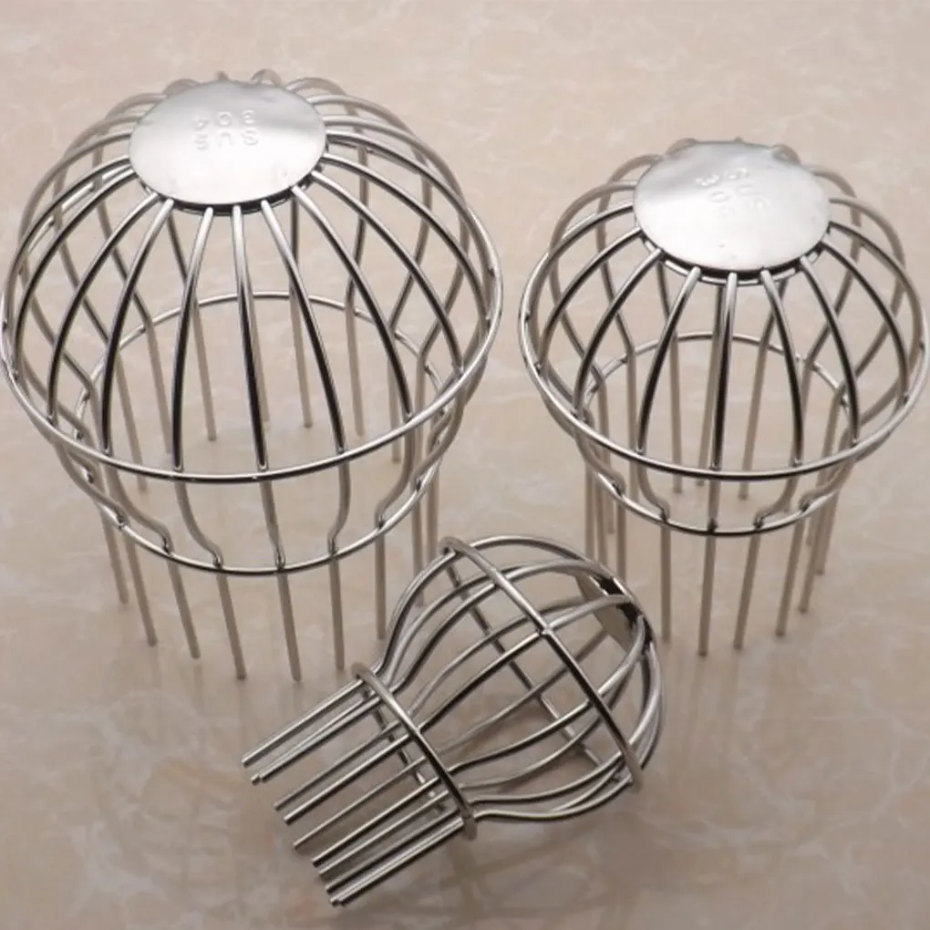 

Efficient Downpipe Leaf Guard Stainless Steel Filter For Clean Gutters Pipe Protection Gutter Guards