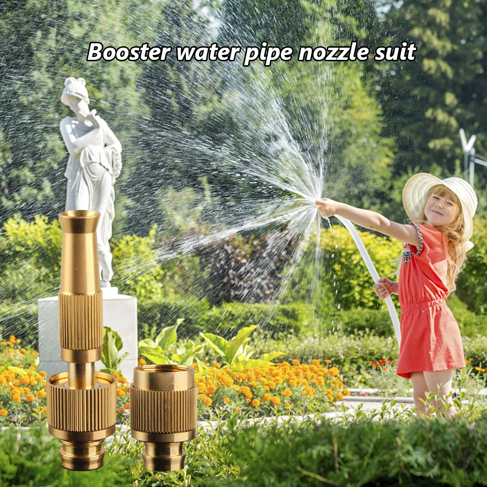 Hose Pressure Washer Sprinkler Multifunctional Water Spray Nozzle Garden Hose Fittings for Car Cleaning Flower Grass Watering