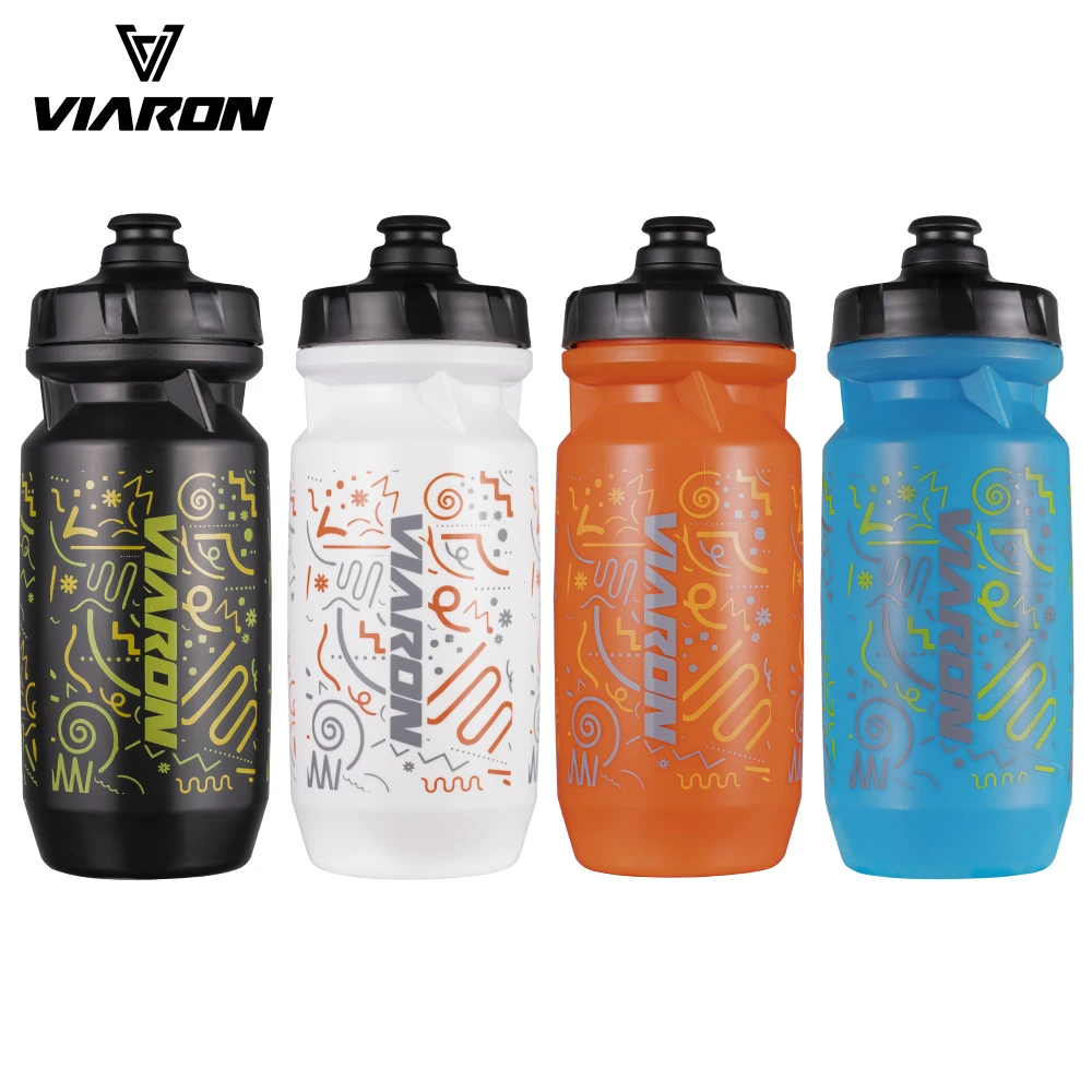 

VIARON 550ML Water Bottle Bicycle MTB Fitness Sports Anti-leakage Dust-proof Anti-fall Outdoor Plastic Drink Bottle Accessories