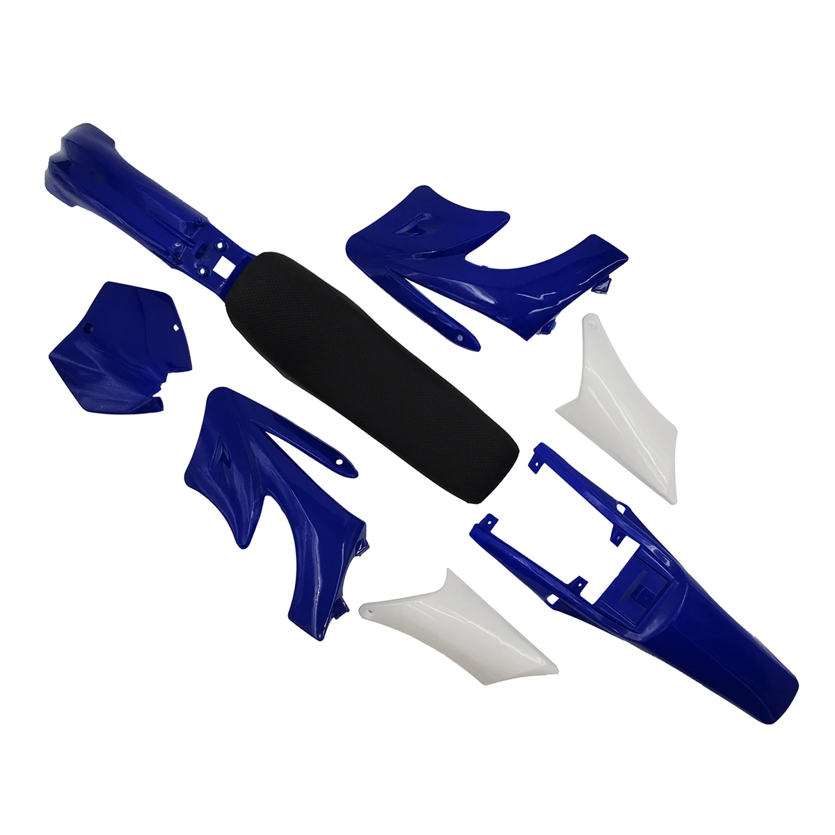 7 Colors Apollo Plastic Fairing Body Kits Front License Number Fender With Seat Cushion For 47cc 49cc Apollo Mini Dirt Bike motorcycle fairing