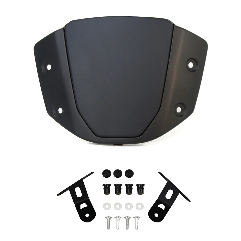 Pare-brise Moto CB650R / CB1000R - Design Fibre De Carbone - Protection Vent Et Débris - Montage Facile