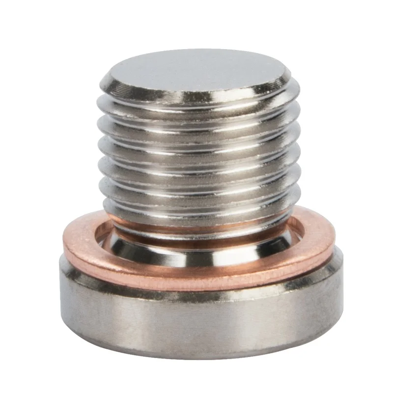 Lambda O2 Oxygen Sensor Exhaust Downpipe Bung Blank Bolt plug M12 x 1.25 AF-CGQ144 oxygen sensor plug