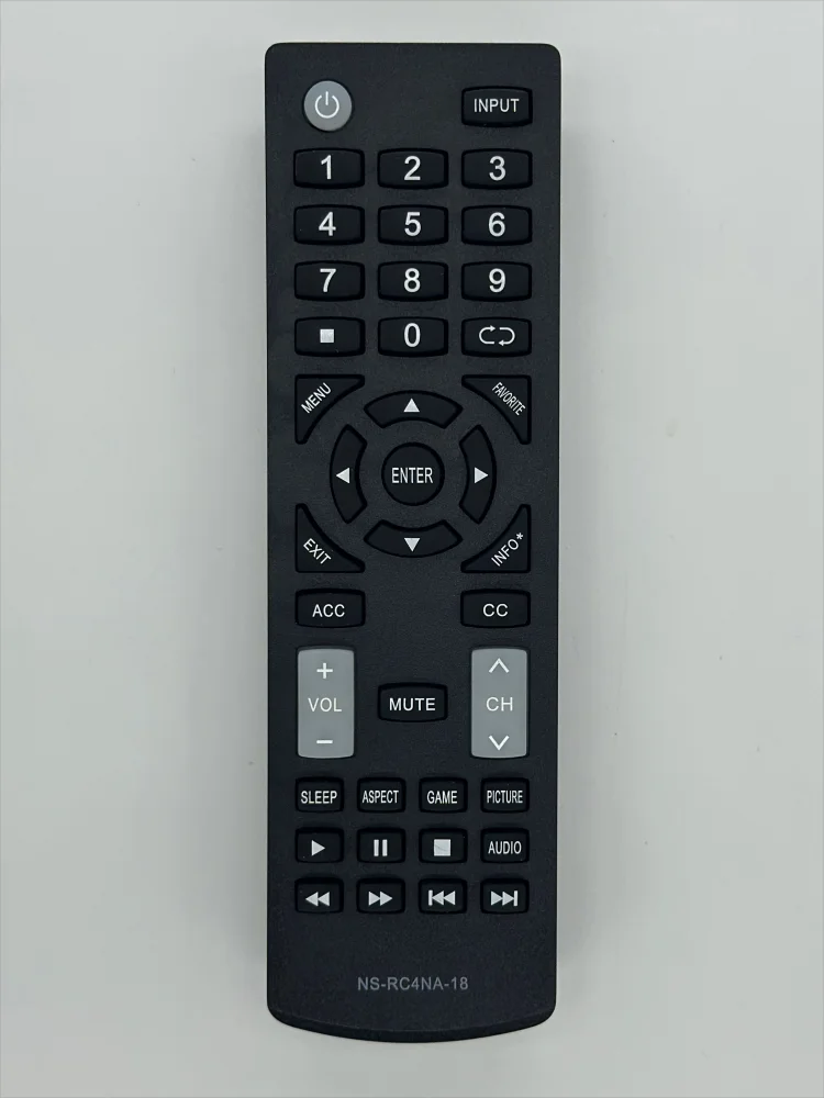 Universal NS-RC4NA-18 Remote Control Replacement for All INSIGNIA TVs