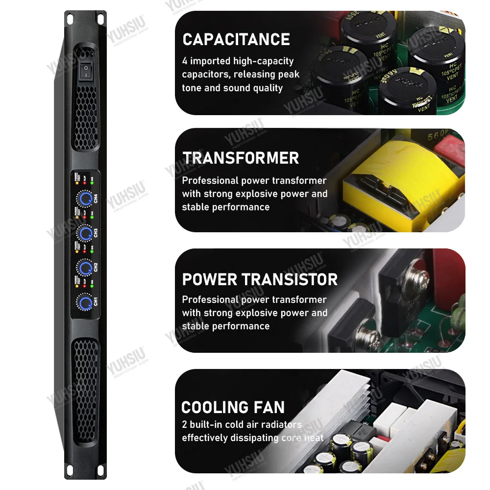 Shkalacar 4チャンネル ハイパワーアンプクラスA/B 新品 Amazon | カーステレオアンプ、 12V 7900W カーアンプ 4