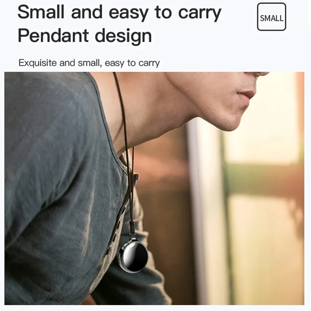 Pendant Mini Voice Recorder Espia 4-32G Noise Reduce Sound Record Activated Small Dictaphone Professional Support OTG Mp3 Player voice recorder