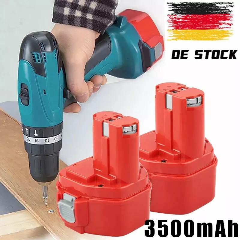 14.4Volt For Makita 1420 PA14 3.5Ah Battery 1435F 192600-1 6281D 6280D 6337D Rechargeable Batterie