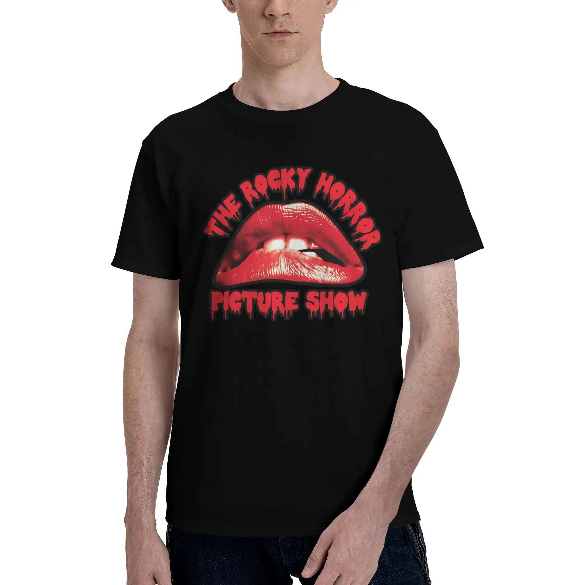 ROCKY HORROR PICTURE SHOW Lustiges T-Shirt aus 100 % Baumwolle. The Rocky Horror Picture Show Tops T-Shirts für Herren