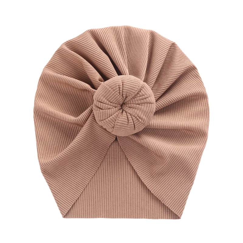 true religion skully hat Solid Baby Cotton Beanies Cute Bear Ear Bowknot Turban Hats Sweet Soft 0-4T Elastic Caps for Newborn Baby Boy Girls Headwraps winter beanie Skullies & Beanies