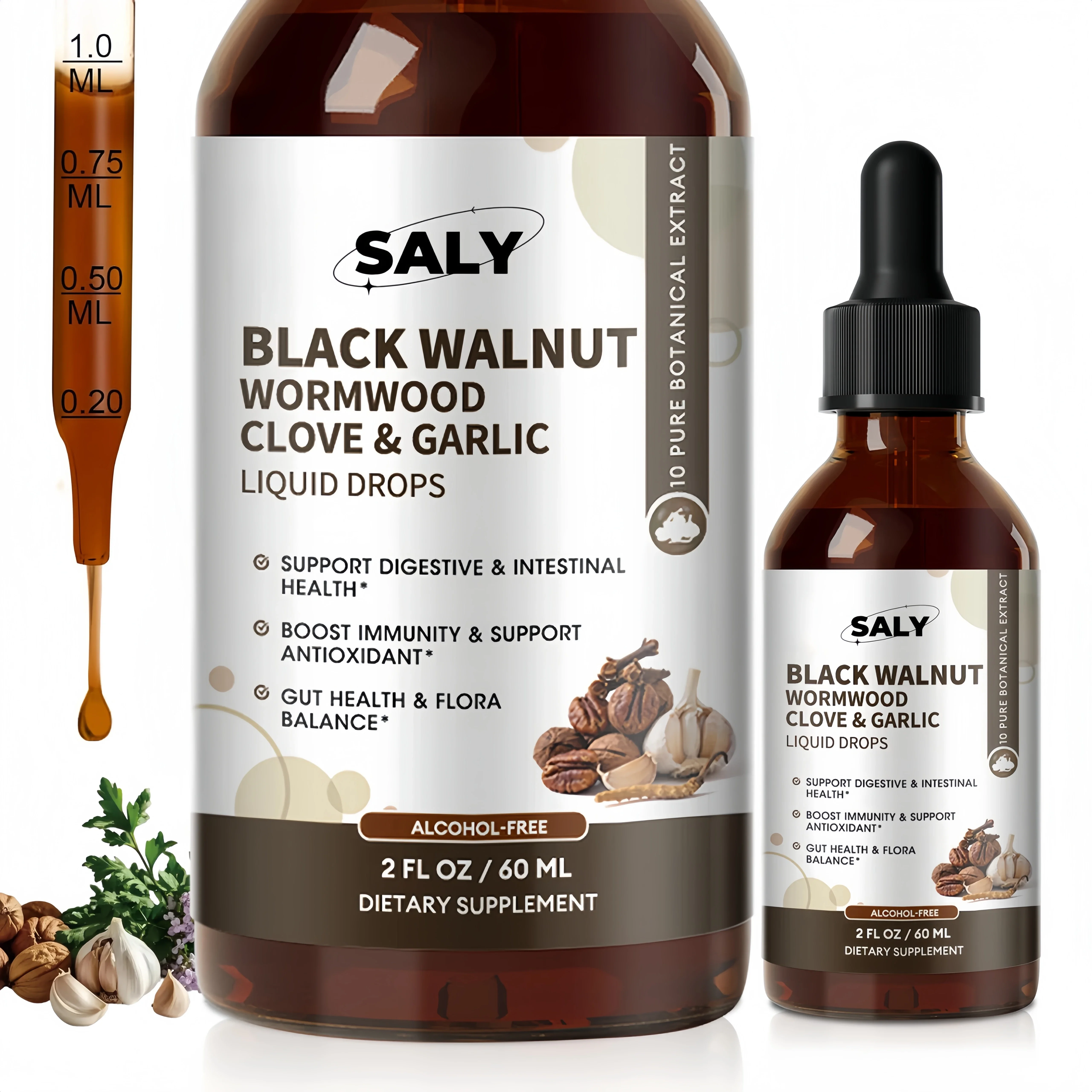 Black Walnut Drops with Wormwood Clove & Garlic 2 Sb1107d74a9954b27945eec95a85536c1k