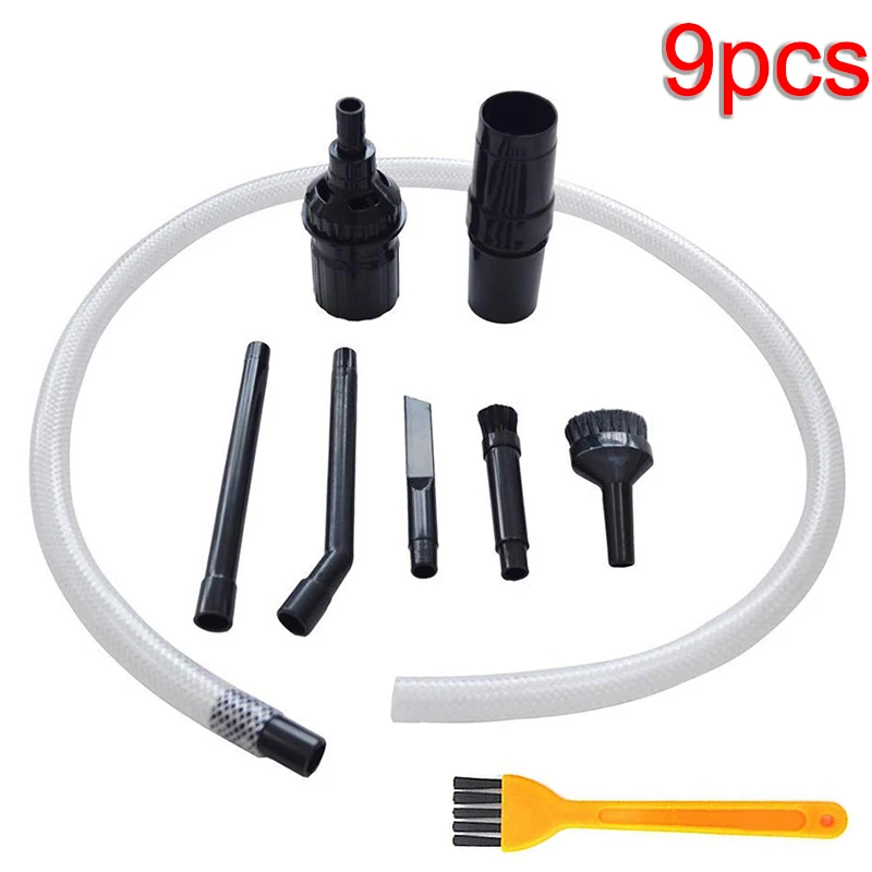 

9Pcs Micro Vacuum Cleaner Parts Keyboard Crevice Cleaning Tool Brush Kit Household Vacuum Cleaner Replacement Spare Parts