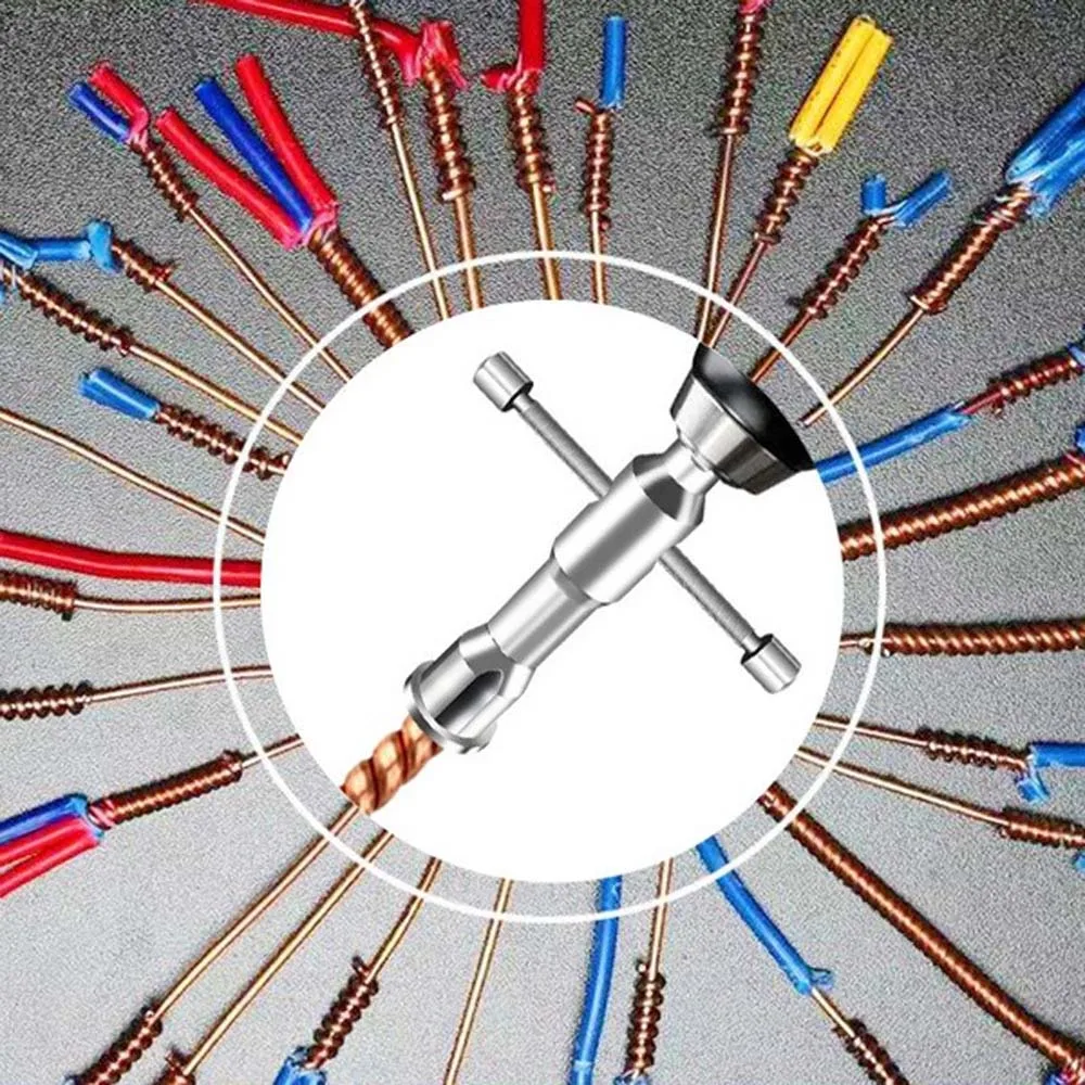 

General Useful Electric Quick Stripper Connector Drill Bit Wire Stripper Power Tools Wire Twister Wire Twisting Tool